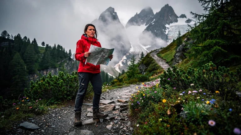 Femme perdue dans les Aravis après avoir mal reconnu un chemin, balade transformée en galère